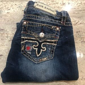 Women’s rock revival jeans